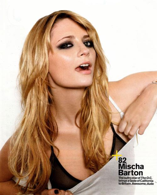 Миша Бартон попыталась раздеться