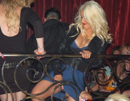 Кристина Агилера устроила «грязные танцы»