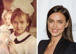 Как выглядели известные супермодели в детстве