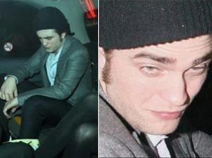 Звезда "Сумерек" напился до беспамятства