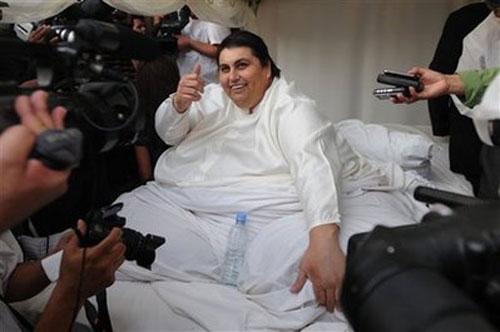 Самый толстый человек в мире женился
