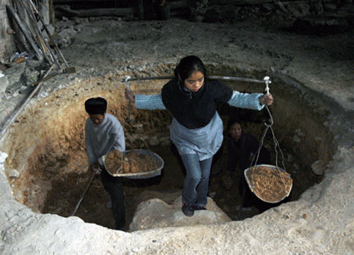 В Китае найден подземный город, где живут 100 жителей