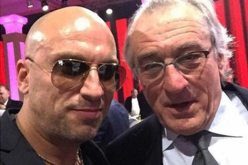 Российские знаменитости фотографируются с мировыми звездами