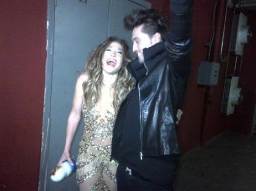 Российские знаменитости фотографируются с мировыми звездами