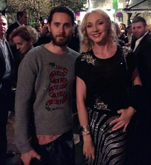 Российские знаменитости фотографируются с мировыми звездами