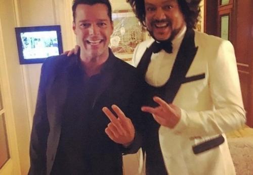 Российские знаменитости фотографируются с мировыми звездами