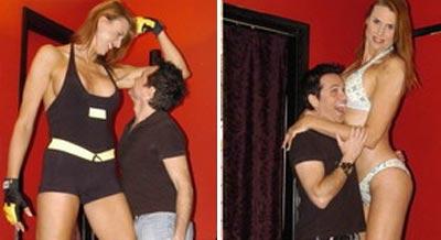 Самая  высокая модель шьёт купальники на заказ