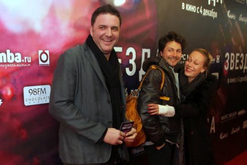 Олег Табаков пришел на премьеру к младшему сыну