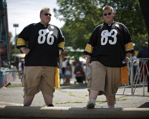 На фестиваль съехались четыре тысячи близнецов