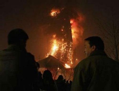 159-метровый отель выгорел дотла