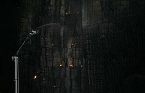 159-метровый отель выгорел дотла