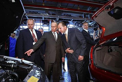 Автомобили Владимира Путина