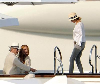 Знаменитости на яхтах — фотоотчет из Канн