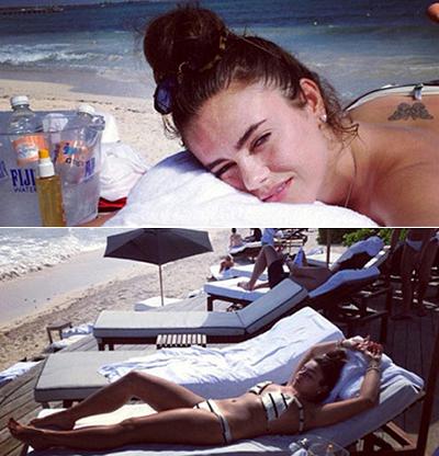 Как отдыхали зарубежные и российские звезды в каникулы