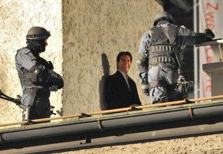 Том Круз  сорвался с крыши