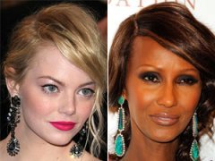 Шикарные серьги звезд