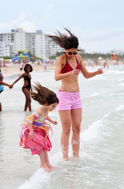 Самые стройные красотки Голливуда вышли на пляж