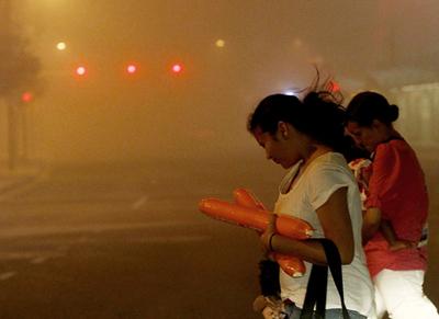 Пылевая буря в Аризоне