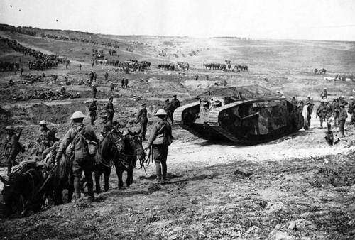 Военная техника времен Первой мировой войны
