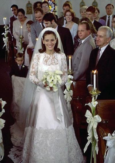 Лучшие свадебные платья  в кино