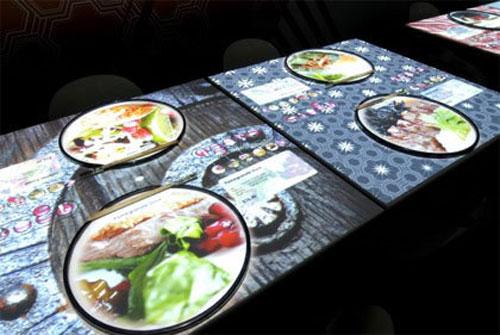 В лондонском ресторане подают цифровые обеды