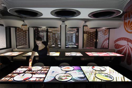 В лондонском ресторане подают цифровые обеды