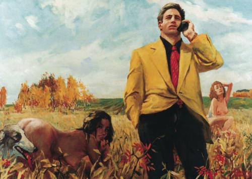 Как выглядели основные атрибуты "новых русских"