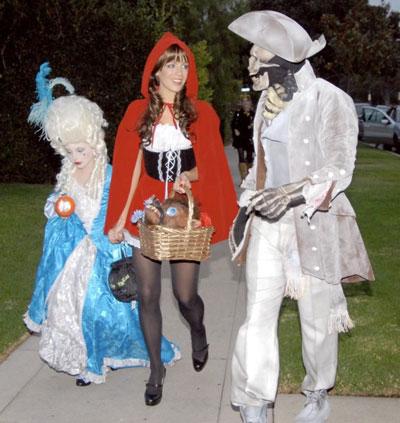 Самые яркие наряды Хэллоуина-2008