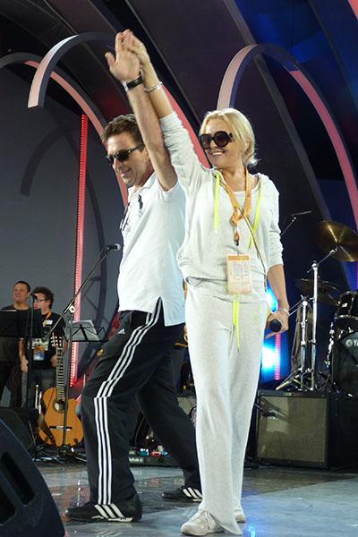 Леонид Агутин отметил юбилей в городе, где зажглась его звезда