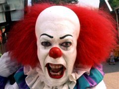 Десятка самых жутких клоунов-киногероев