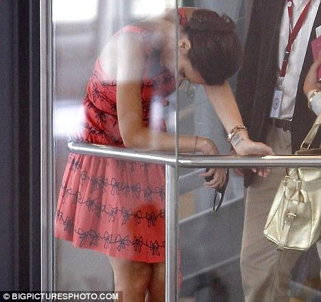 Викторию Бекхем сморила похмельная усталость