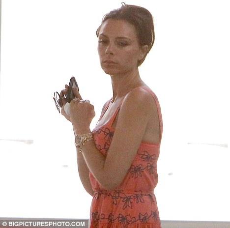 Викторию Бекхем сморила похмельная усталость