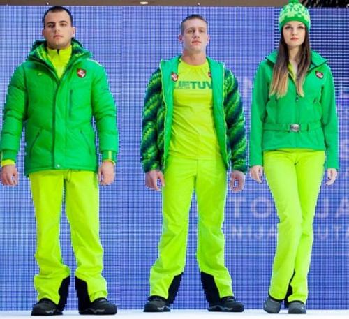 Как выглядят олимпийские формы разных стран