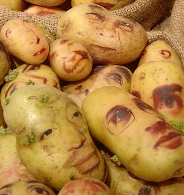 Картофельные портреты пугают человечностью