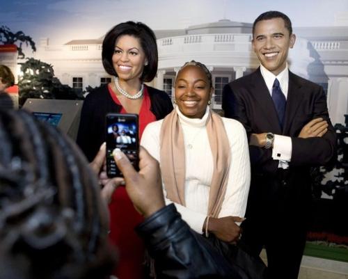 В Вашингтоне появилась восковая Мишель Обама