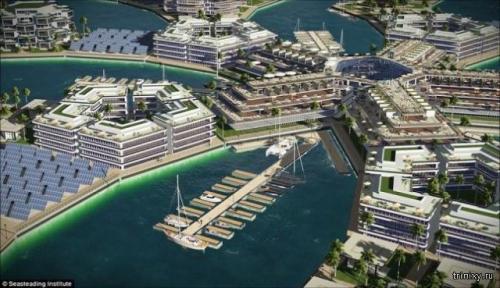 Разработан проект первого в мире города на воде