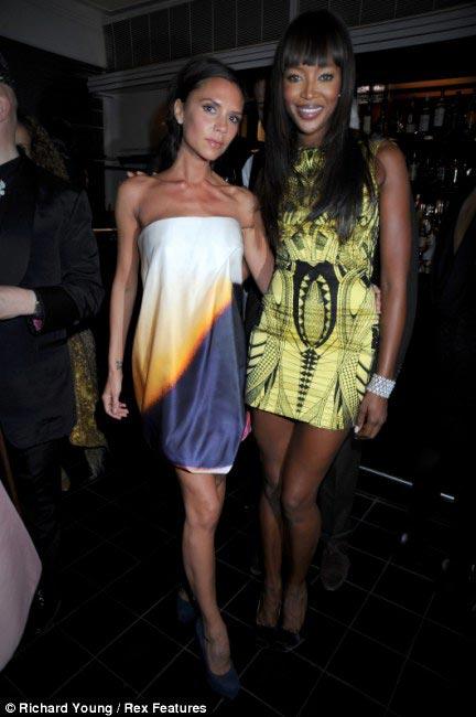 Шок: Виктория Бэкхем догнала  скелет