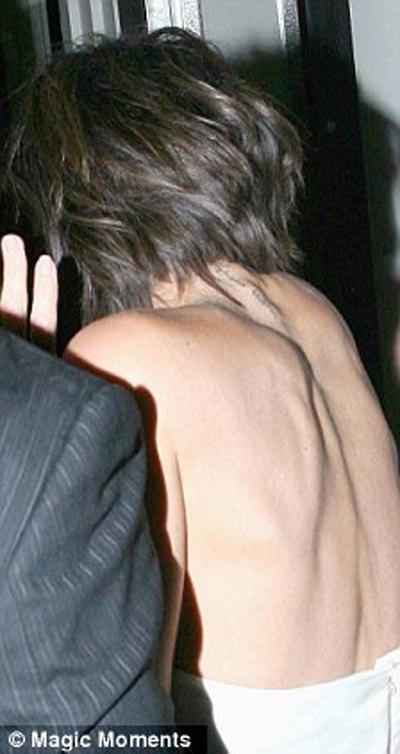 Шок: Виктория Бэкхем догнала  скелет