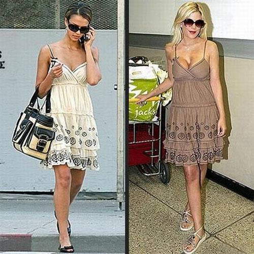 Звёздная нищета: платье пошло по рукам