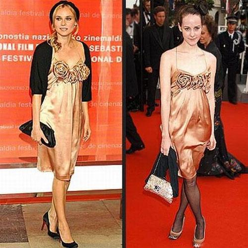 Звёздная нищета: платье пошло по рукам