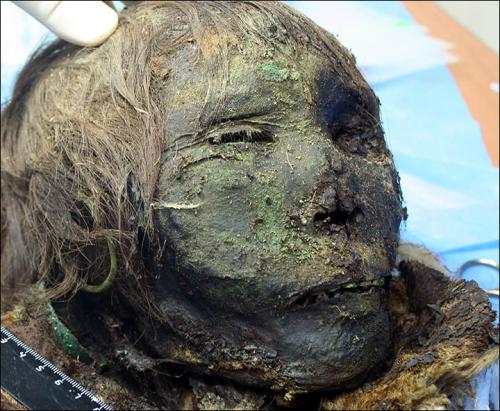 В России раскопали 900-летнюю мумию «полярной принцессы»