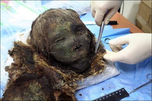 В России раскопали 900-летнюю мумию «полярной принцессы»