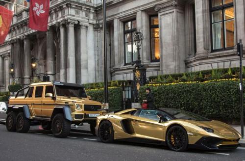 Миллиардер из саудовской Аравии прибыл в лондон со своим личным автопарком