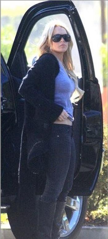 Линдсей Лохан вышла на общественные работы