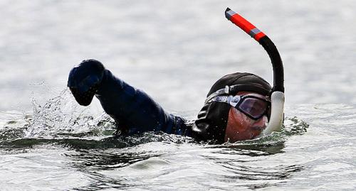 Француз без рук и ног переплыл Ла-Манш
