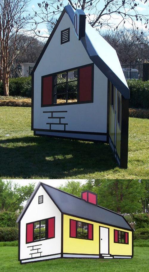 Оптические иллюзии в архитектуре