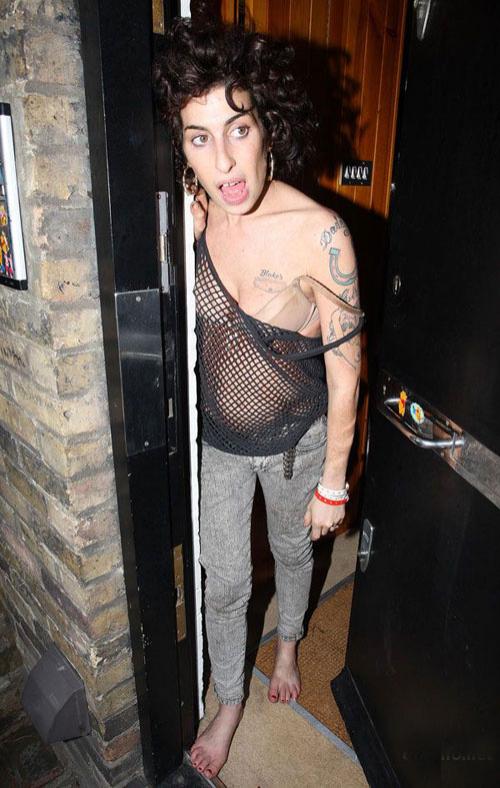 Дьявольские гримасы Эми Уайнхаус попали в прессу