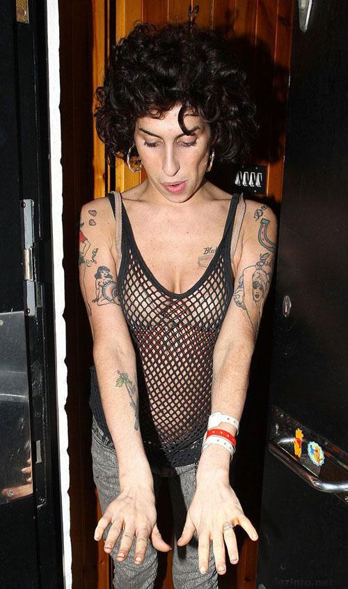 Дьявольские гримасы Эми Уайнхаус попали в прессу