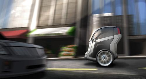 В США строят двухколёсный автомобиль