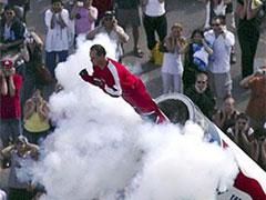 "Человек-ядро" поражает зрителей